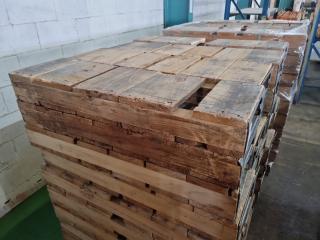 Pallet of Steel Reinforced Wooden Frames