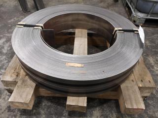 2x Rolls of Cold Rolled Steel Strips, 3x75mm Size