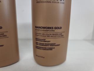 3 Pureology Professional Nanoworks Gold Shampoo