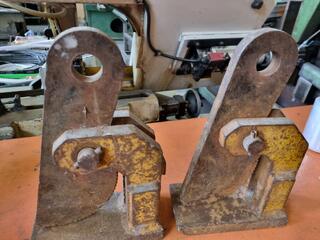 2x Horizontal.Plate Clamps, 1500kg Capacity