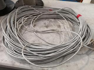 Spools & Loose Rolls of Unitronic LAN STP/S CAT6A 4x2xAWG26 Cables