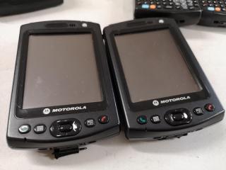 4x Motorola Symbol MC50 Mobile Handheld Computers w/ 2x Charging Cradles