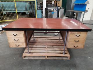 Vintage Executive Office Desk