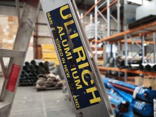 Ullrich 2.4m Aluminium Step Ladder