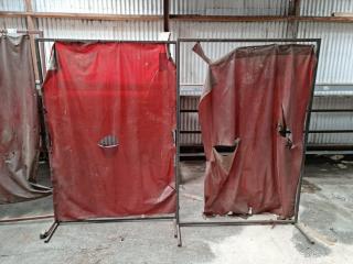 4x Welding Screens