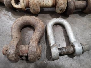 5x Assorted Bow and D Shackles