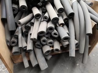 Large Lot of Assorted Water Pipe Insulation Tubes