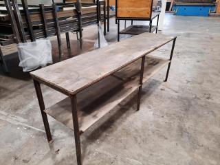 Industrial Bench/Shelving Unit