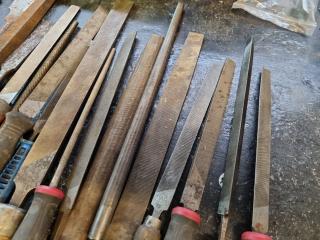 Assorted Hand Files, Chisels, More