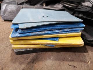 Large Lot of Plastic Shims, Assorted Thicknesses