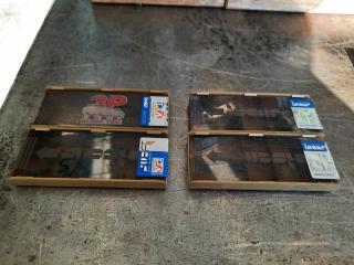 Assorted Lot of Partial Sets of Mill Cutting Inserts