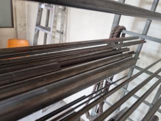 10 Lengths of Round Bar Steel 