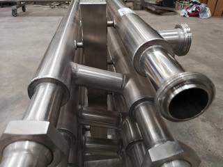 3400mm Stainless Steel Industrial Heat Exchanger Unit
