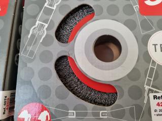 2 SIT Steel Crimped Wire Brush Wheel 