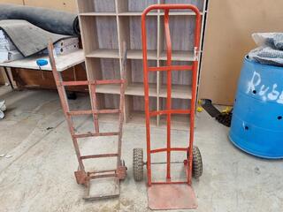 2x Sackbarrel Trollies