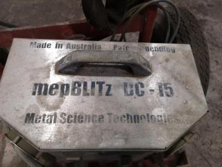 MepBlitz DC-15 Industrial Weld Cleaner w/ Trolley