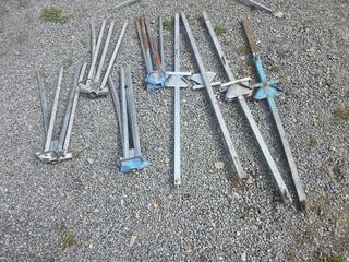 5 x Portable Road Sign Stands