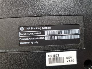 3x HP Docking Stations for compatible HP business laptops