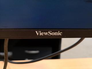 ViewSonic 24"" IPS LED Computer Monitor w/ Desk Mount Stand