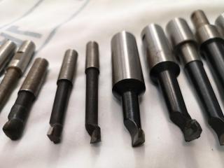 18x Assorted Lathe Boring Bars