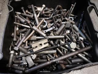 Assorted Mixed Lot of Lockdown Kit Bolts, Components, & other similar hardware