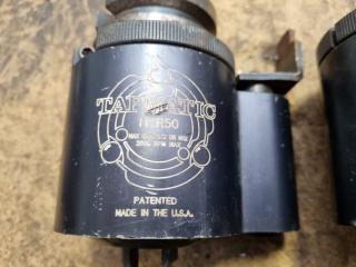 2x Vintage Tapmatic NCR50 Taping Heads
