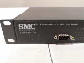 SMC TigerSwitch SMC8024L2 Gigabit 24-Port Switch