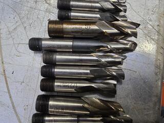 Large Lot of Milling Cutters 