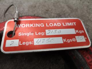 2-Leg Lifting Chain Set, 4250kg Capacity