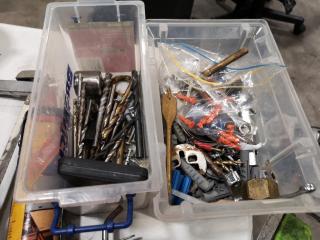 Assorted Lot of Hand Tools, Fastening Hardware, & More