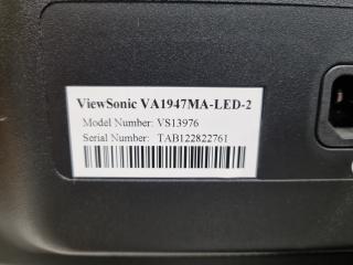 ViewSonic 19" LED Monitor VA1947MA-LED-2