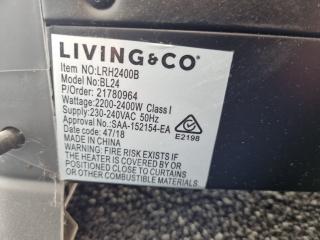 Electric Heater & Fan by Living & Co