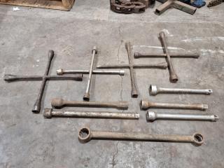 Assortment of Lug Wrenches