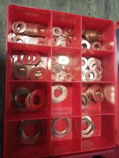 Copper Washers, O-rings and Split Pins