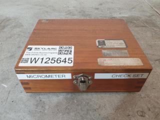 Micrometer Checking Gage Block Set