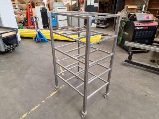 Mobile Stainless Steel Shelf Cart Trolley