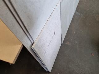 10x Assorted James Hardie HardieFlex Sheet Cladding Panels