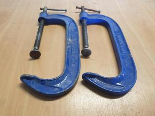 2 x Record 10" G Clamps