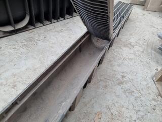 Assorted Outdoor Drainage Gutter Assemblies