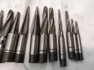 28x Assorted Tapered End Mill Cutters