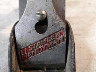 Vintage Stanley Handyman Wood Hand Planer