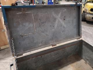 Heavy Duty Steel Worksite Storage Tool Box