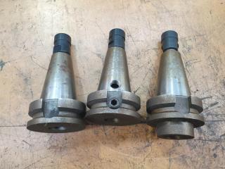 3 x BT40 Tool Holders