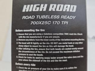 Maxxis High Road Hyper 700x25C 170 TPI Bike Tyre
