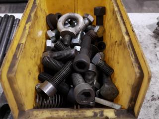 Assorted Loose Mill Lockdown Kit Components & Parts