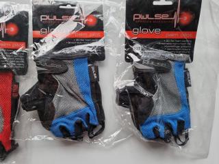 5x  Pulse Palm Pilot Cycling Gloves - Size XXS