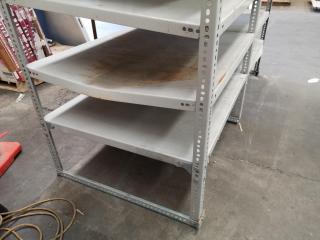 Medium Duty Dexion Steel Workshop Storage Shelving Unit