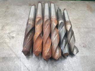 6 x Large Drill Bits