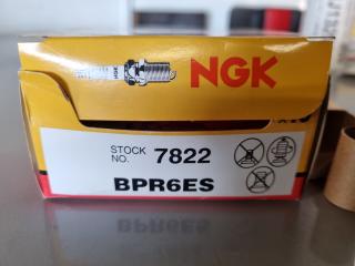 10x NGK Spark Plugs Type BPR6ES