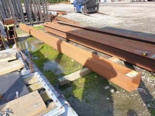 Large Length of 250mm x 250mm Box Steel